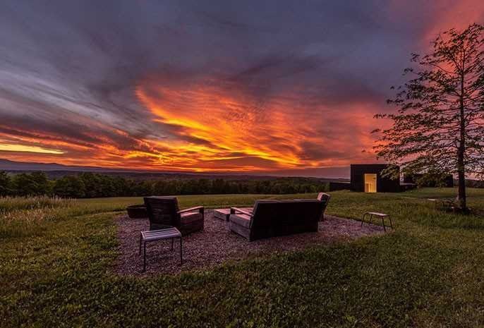 320 Tice Hill Rd, Ghent NY Sunset